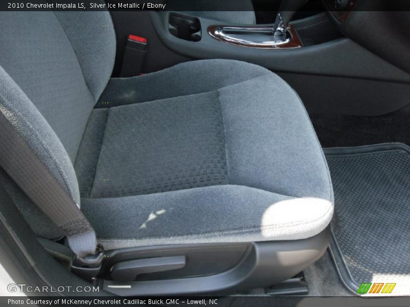 Silver Ice Metallic / Ebony 2010 Chevrolet Impala LS