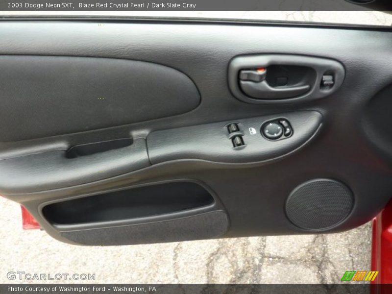 Blaze Red Crystal Pearl / Dark Slate Gray 2003 Dodge Neon SXT