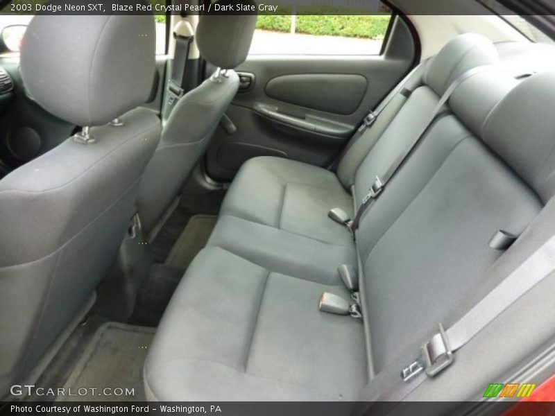 Blaze Red Crystal Pearl / Dark Slate Gray 2003 Dodge Neon SXT