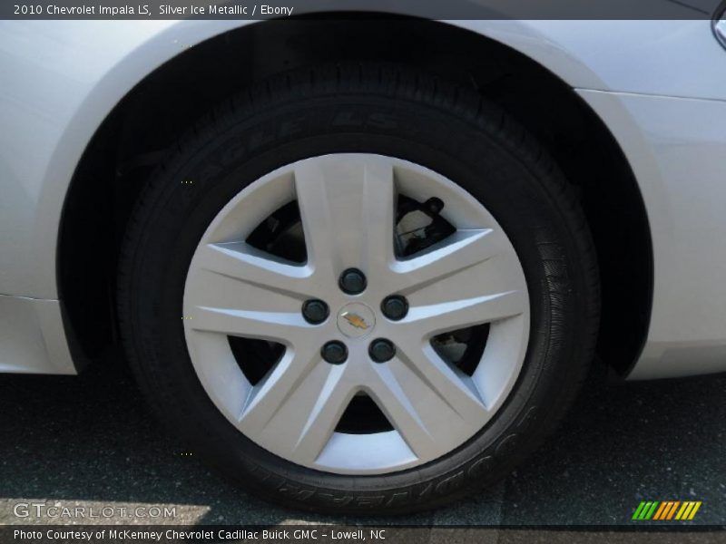 Silver Ice Metallic / Ebony 2010 Chevrolet Impala LS