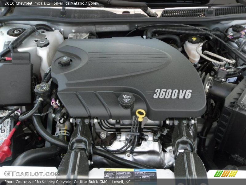 Silver Ice Metallic / Ebony 2010 Chevrolet Impala LS