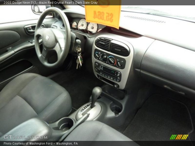 Blaze Red Crystal Pearl / Dark Slate Gray 2003 Dodge Neon SXT