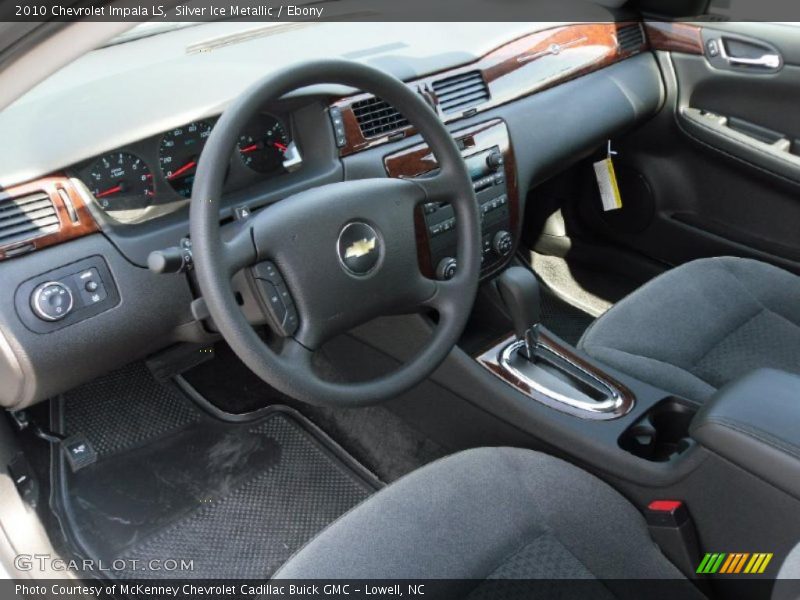 Silver Ice Metallic / Ebony 2010 Chevrolet Impala LS