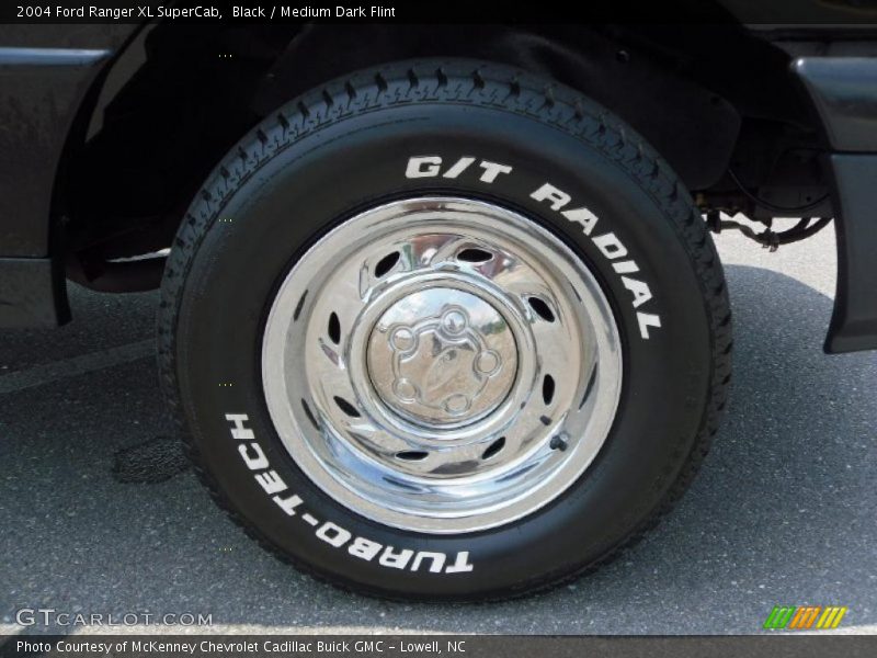 Black / Medium Dark Flint 2004 Ford Ranger XL SuperCab