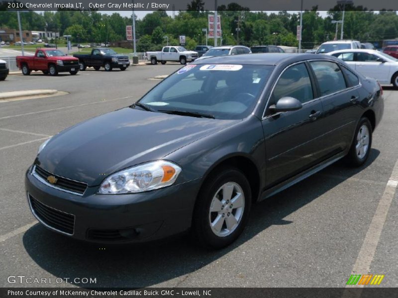 Cyber Gray Metallic / Ebony 2010 Chevrolet Impala LT