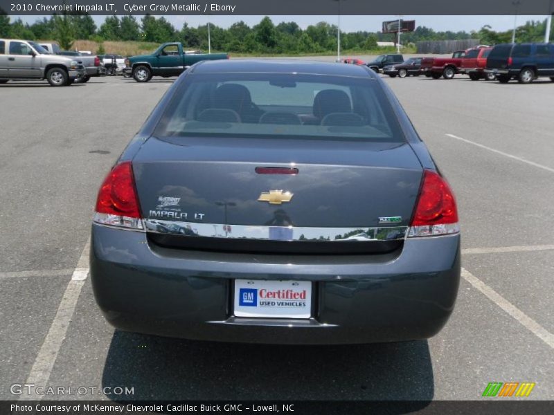 Cyber Gray Metallic / Ebony 2010 Chevrolet Impala LT