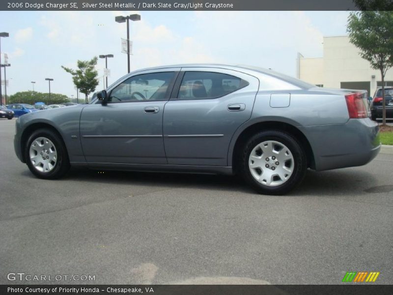 Silver Steel Metallic / Dark Slate Gray/Light Graystone 2006 Dodge Charger SE