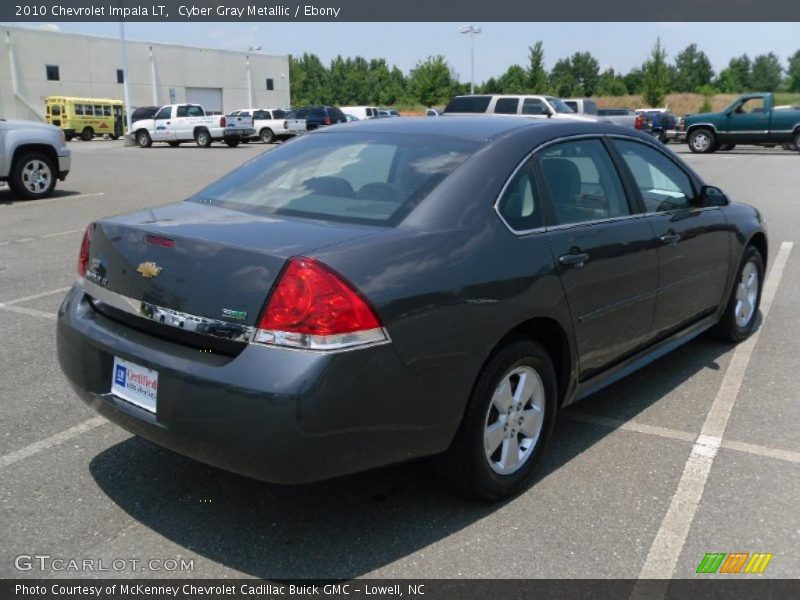 Cyber Gray Metallic / Ebony 2010 Chevrolet Impala LT