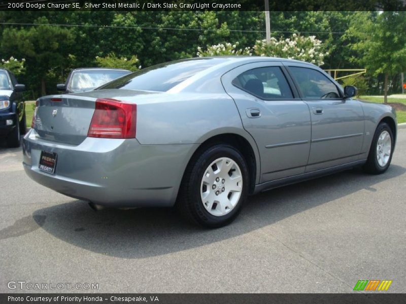 Silver Steel Metallic / Dark Slate Gray/Light Graystone 2006 Dodge Charger SE
