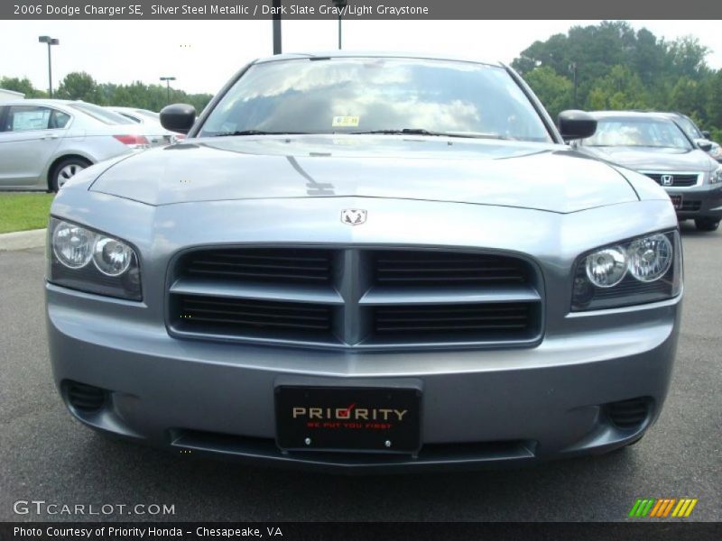 Silver Steel Metallic / Dark Slate Gray/Light Graystone 2006 Dodge Charger SE