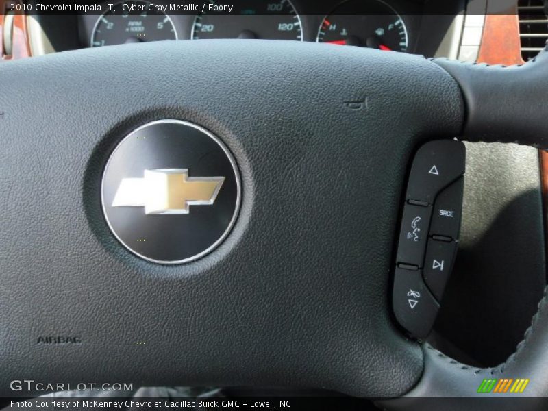 Cyber Gray Metallic / Ebony 2010 Chevrolet Impala LT