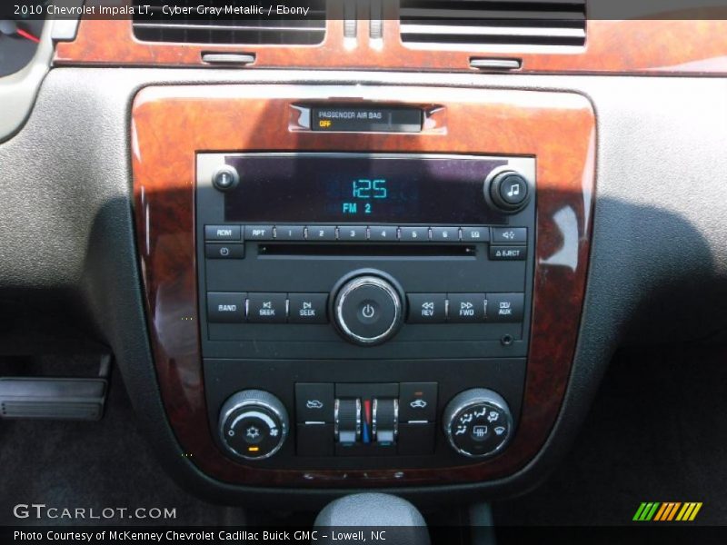 Cyber Gray Metallic / Ebony 2010 Chevrolet Impala LT