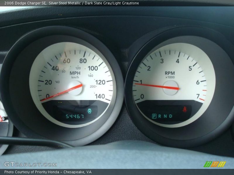 Silver Steel Metallic / Dark Slate Gray/Light Graystone 2006 Dodge Charger SE