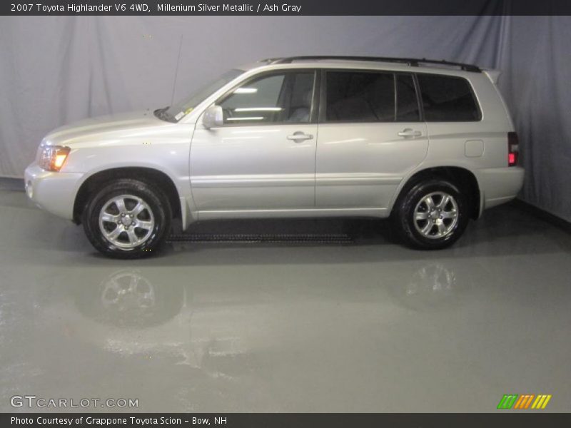 Millenium Silver Metallic / Ash Gray 2007 Toyota Highlander V6 4WD