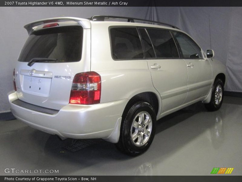 Millenium Silver Metallic / Ash Gray 2007 Toyota Highlander V6 4WD