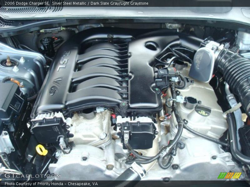 Silver Steel Metallic / Dark Slate Gray/Light Graystone 2006 Dodge Charger SE