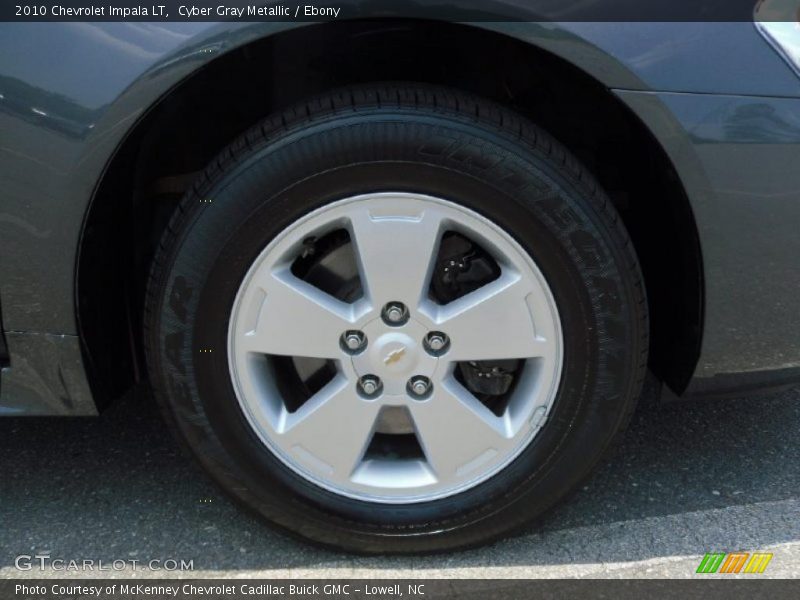 Cyber Gray Metallic / Ebony 2010 Chevrolet Impala LT