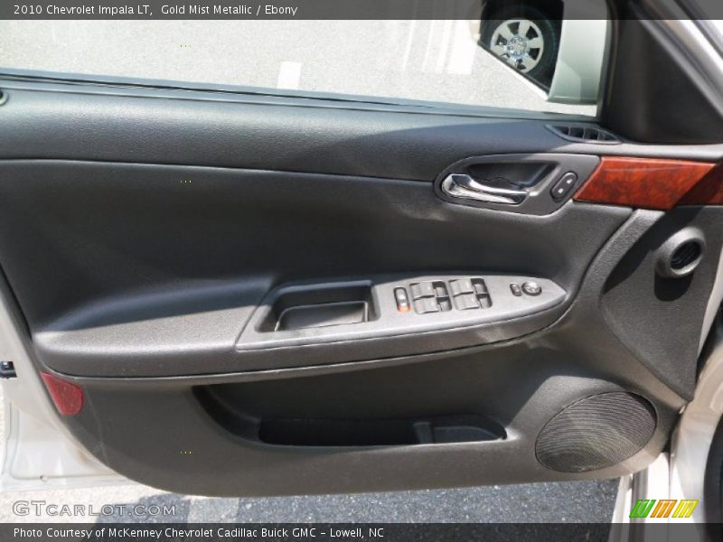 Gold Mist Metallic / Ebony 2010 Chevrolet Impala LT