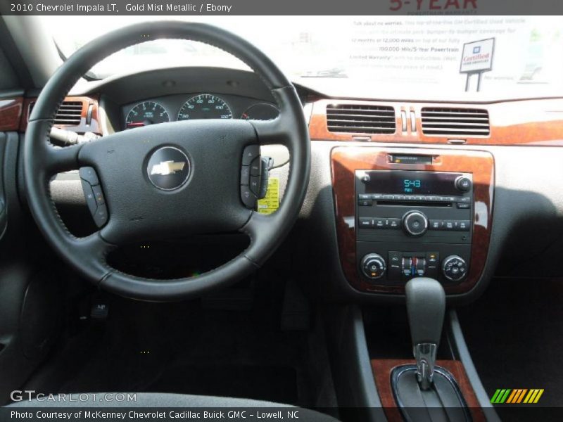 Gold Mist Metallic / Ebony 2010 Chevrolet Impala LT