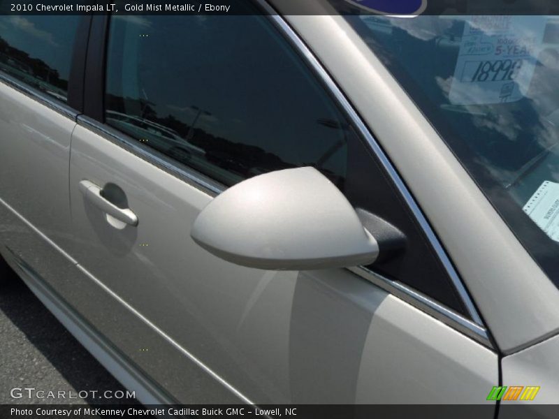 Gold Mist Metallic / Ebony 2010 Chevrolet Impala LT