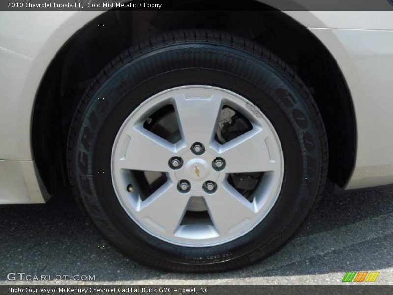 Gold Mist Metallic / Ebony 2010 Chevrolet Impala LT