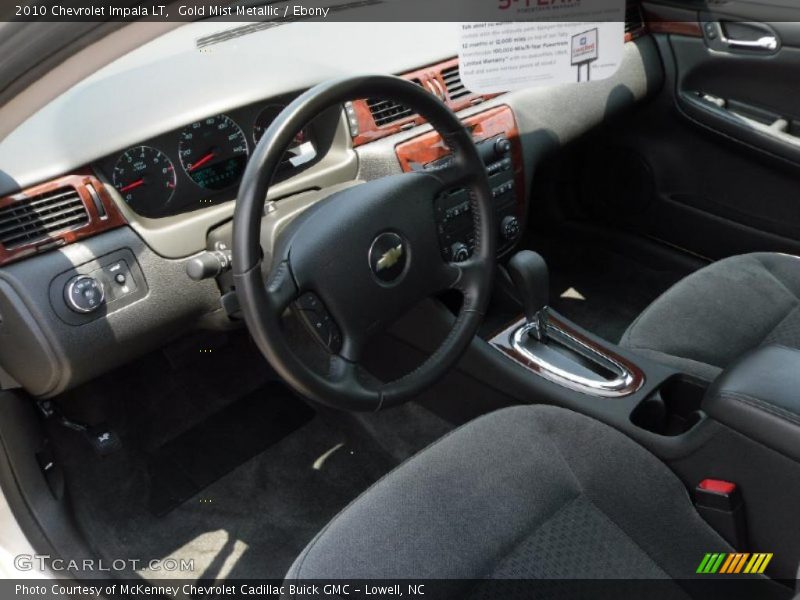 Gold Mist Metallic / Ebony 2010 Chevrolet Impala LT