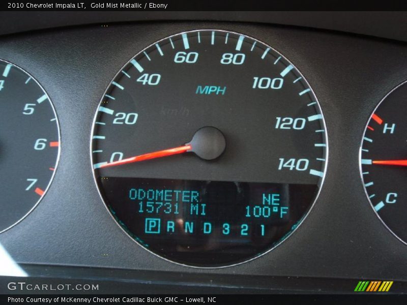 Gold Mist Metallic / Ebony 2010 Chevrolet Impala LT