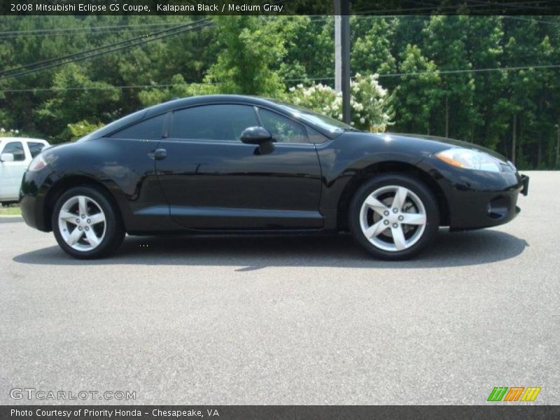 Kalapana Black / Medium Gray 2008 Mitsubishi Eclipse GS Coupe