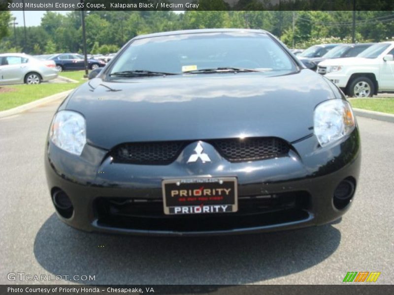 Kalapana Black / Medium Gray 2008 Mitsubishi Eclipse GS Coupe