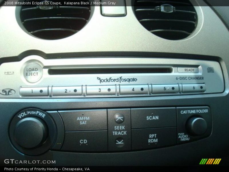 Kalapana Black / Medium Gray 2008 Mitsubishi Eclipse GS Coupe