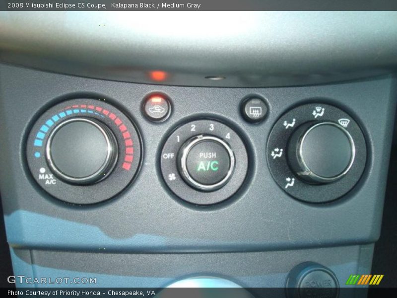 Kalapana Black / Medium Gray 2008 Mitsubishi Eclipse GS Coupe