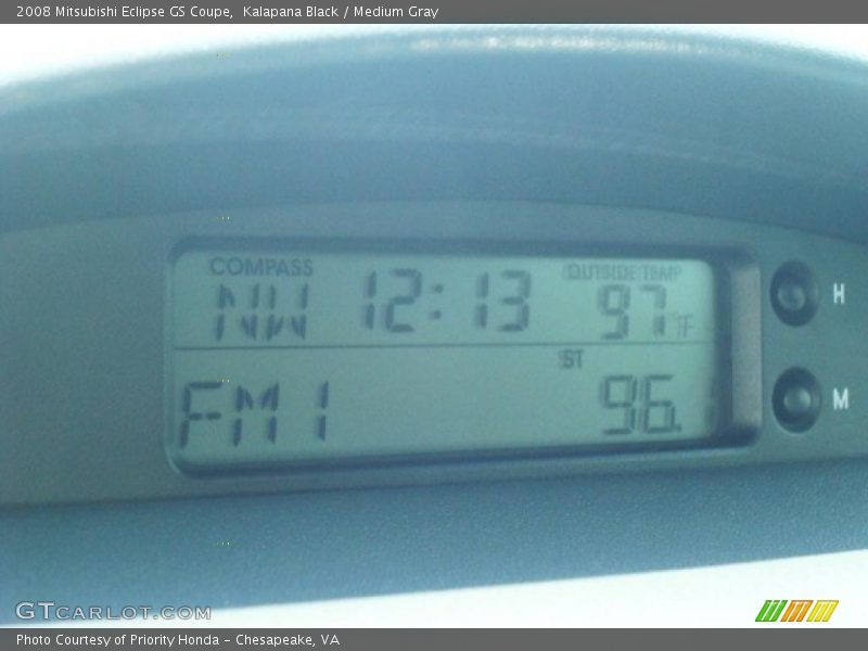 Kalapana Black / Medium Gray 2008 Mitsubishi Eclipse GS Coupe