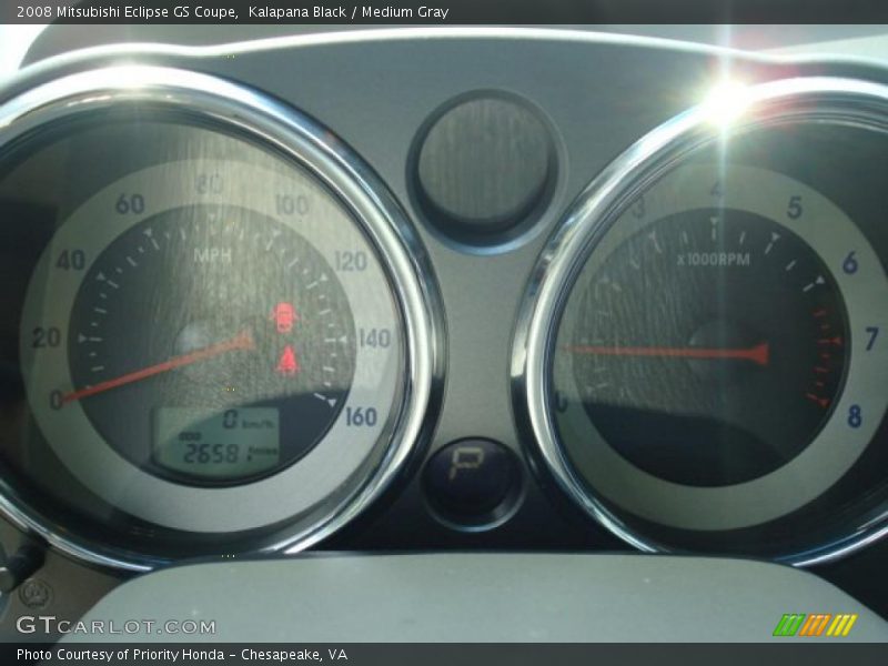Kalapana Black / Medium Gray 2008 Mitsubishi Eclipse GS Coupe