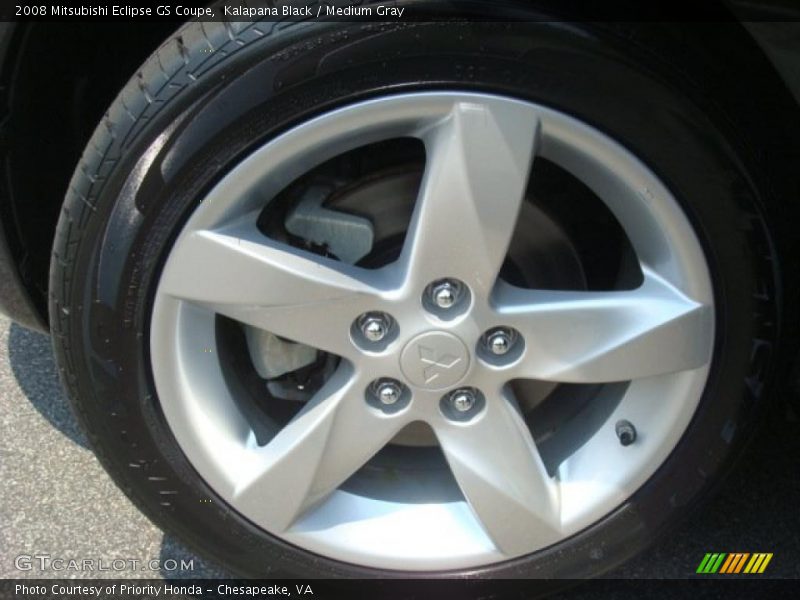 Kalapana Black / Medium Gray 2008 Mitsubishi Eclipse GS Coupe