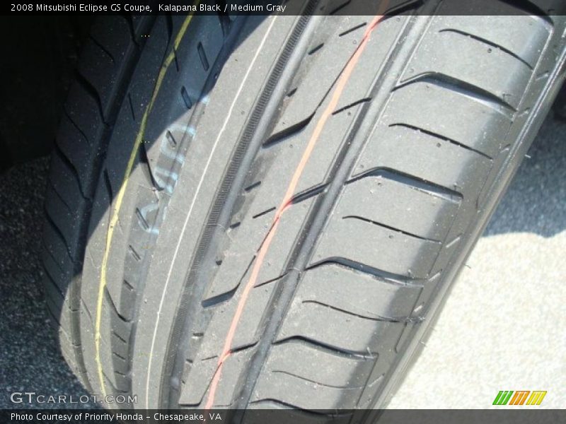 Kalapana Black / Medium Gray 2008 Mitsubishi Eclipse GS Coupe