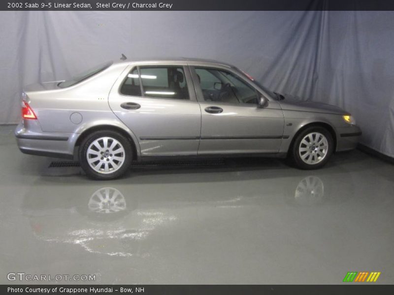 Steel Grey / Charcoal Grey 2002 Saab 9-5 Linear Sedan