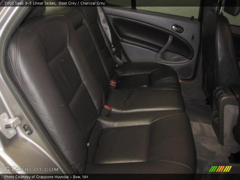 Steel Grey / Charcoal Grey 2002 Saab 9-5 Linear Sedan