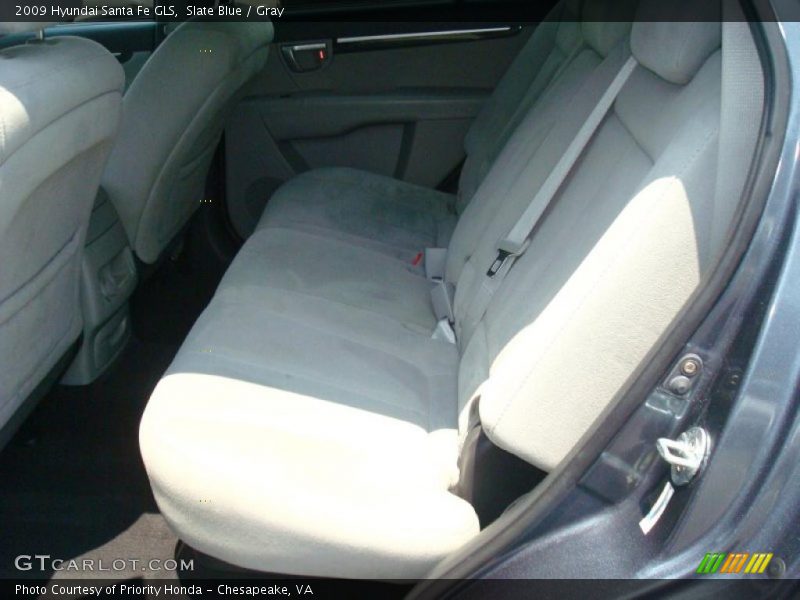 Slate Blue / Gray 2009 Hyundai Santa Fe GLS