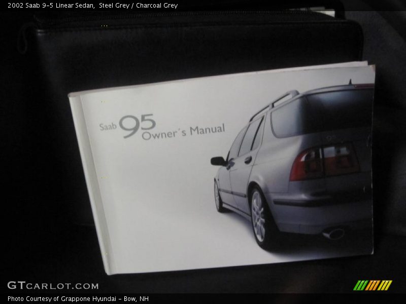Steel Grey / Charcoal Grey 2002 Saab 9-5 Linear Sedan