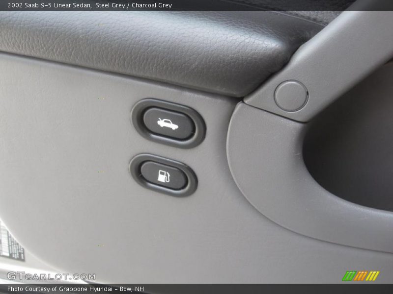 Steel Grey / Charcoal Grey 2002 Saab 9-5 Linear Sedan