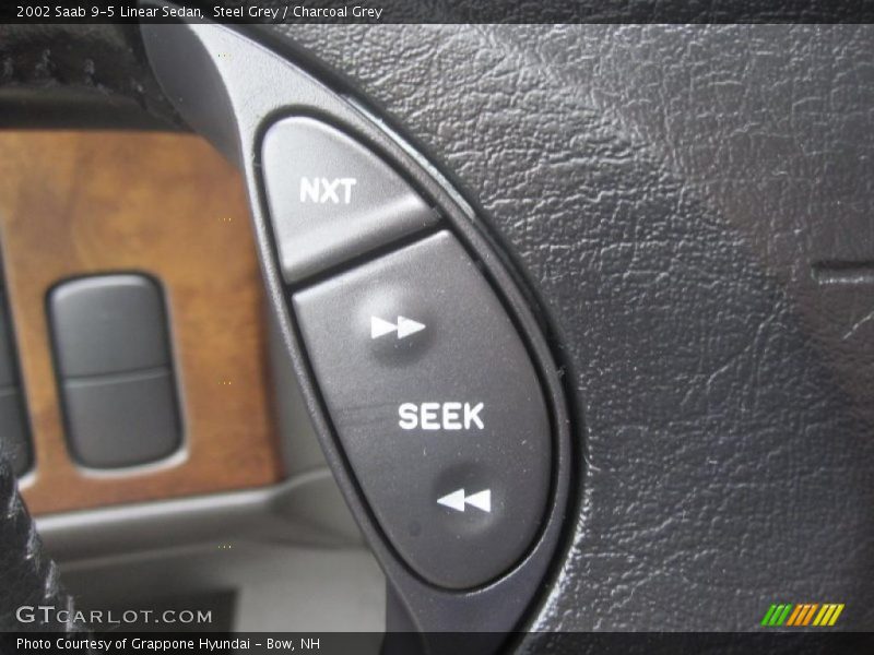 Steel Grey / Charcoal Grey 2002 Saab 9-5 Linear Sedan