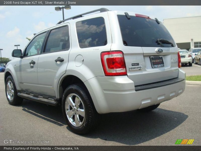 Silver Metallic / Stone 2008 Ford Escape XLT V6