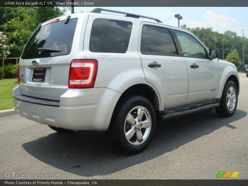 Silver Metallic / Stone 2008 Ford Escape XLT V6