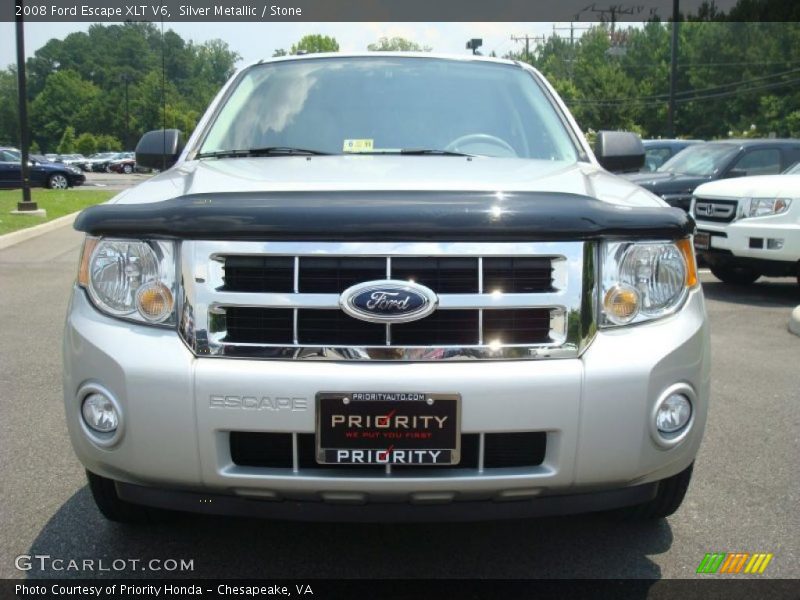 Silver Metallic / Stone 2008 Ford Escape XLT V6