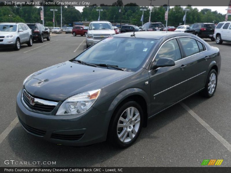 Techno Gray Metallic / Gray 2007 Saturn Aura XE