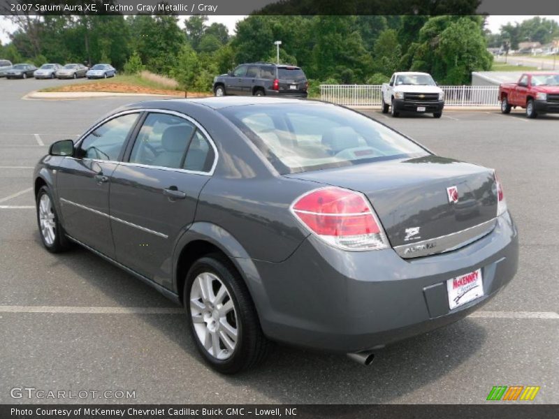 Techno Gray Metallic / Gray 2007 Saturn Aura XE