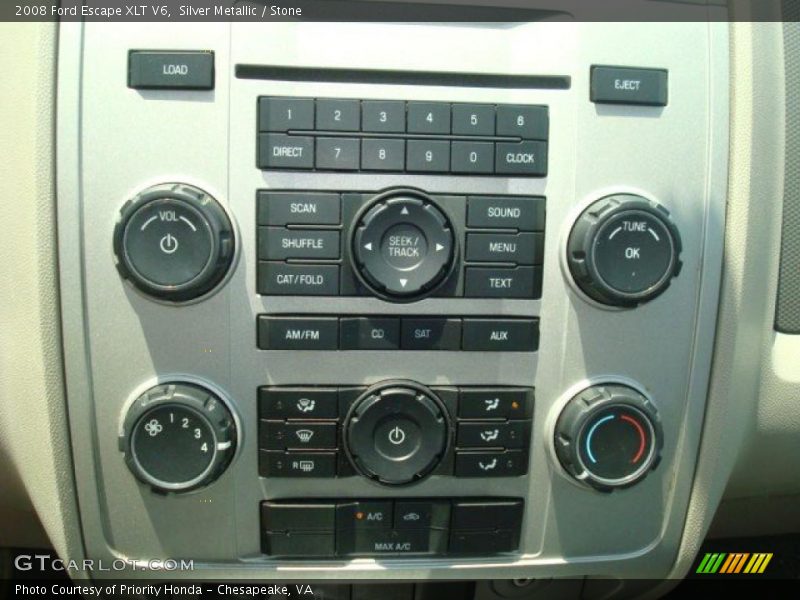 Silver Metallic / Stone 2008 Ford Escape XLT V6