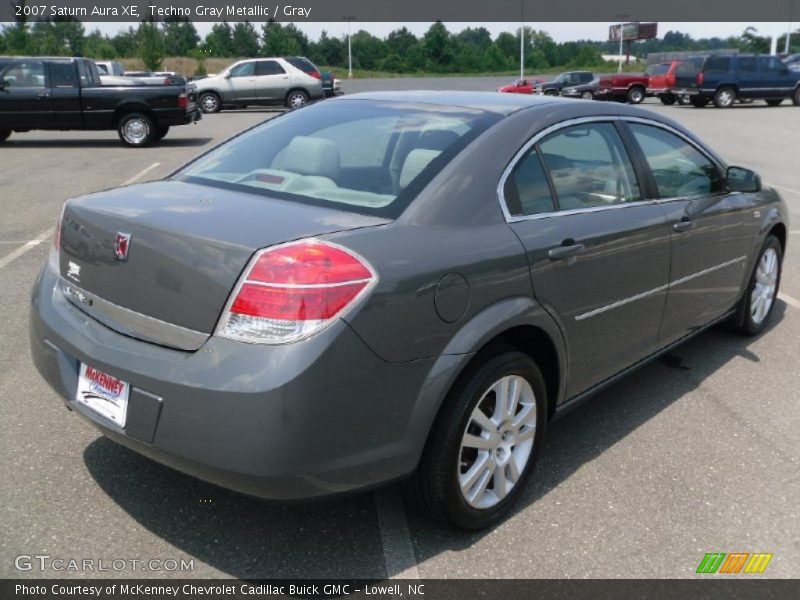 Techno Gray Metallic / Gray 2007 Saturn Aura XE