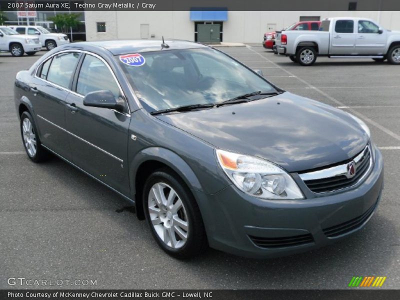 Techno Gray Metallic / Gray 2007 Saturn Aura XE