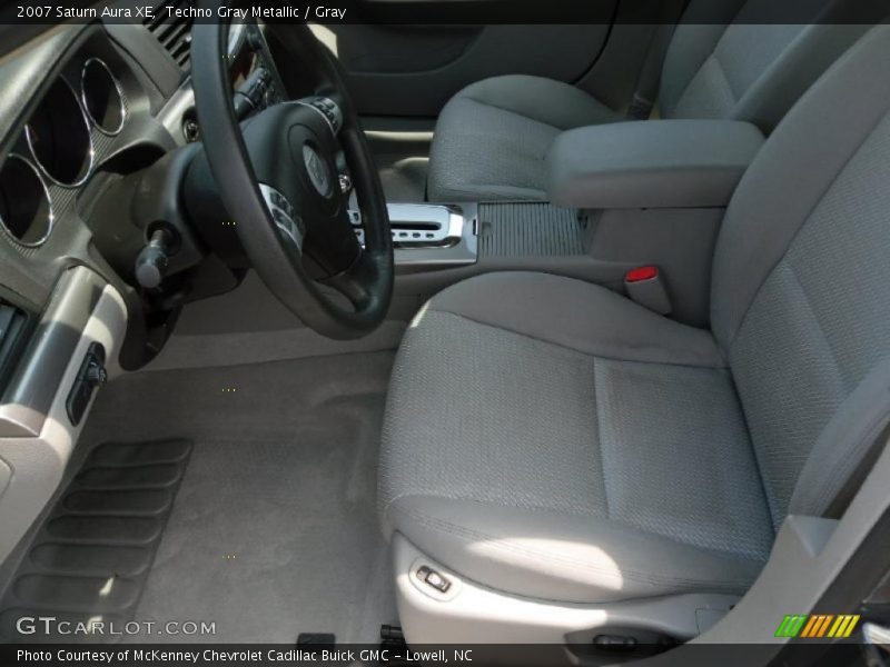 Techno Gray Metallic / Gray 2007 Saturn Aura XE